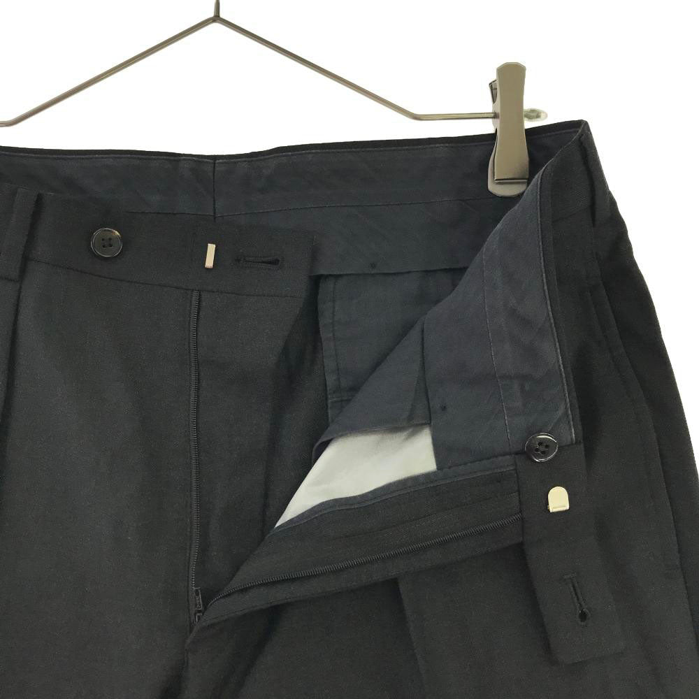 Aquascutum アクアスキュータム 日本製 ウール100% スーツ 上下 セットアップ 92A5 チャコールグレー メンズ