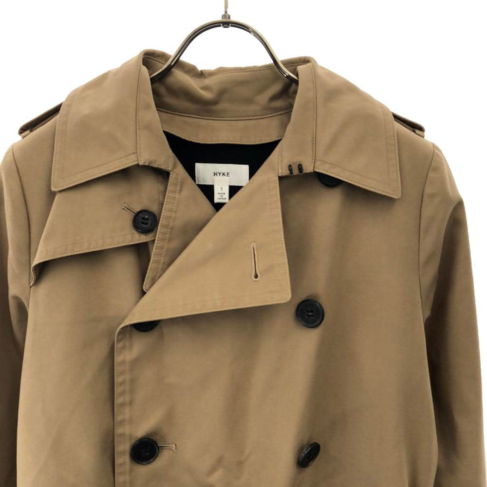 HYKE ハイク 日本製 トレンチコート 1 ベージュ ライナー付き レディース