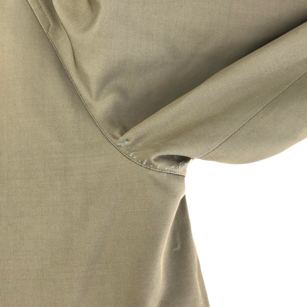 Burberrys バーバリーズ 90s シルク混 オールド ステンカラーコート 94-175-6 ベージュ系 ブランケットライナー付 裏チェック柄 メンズ