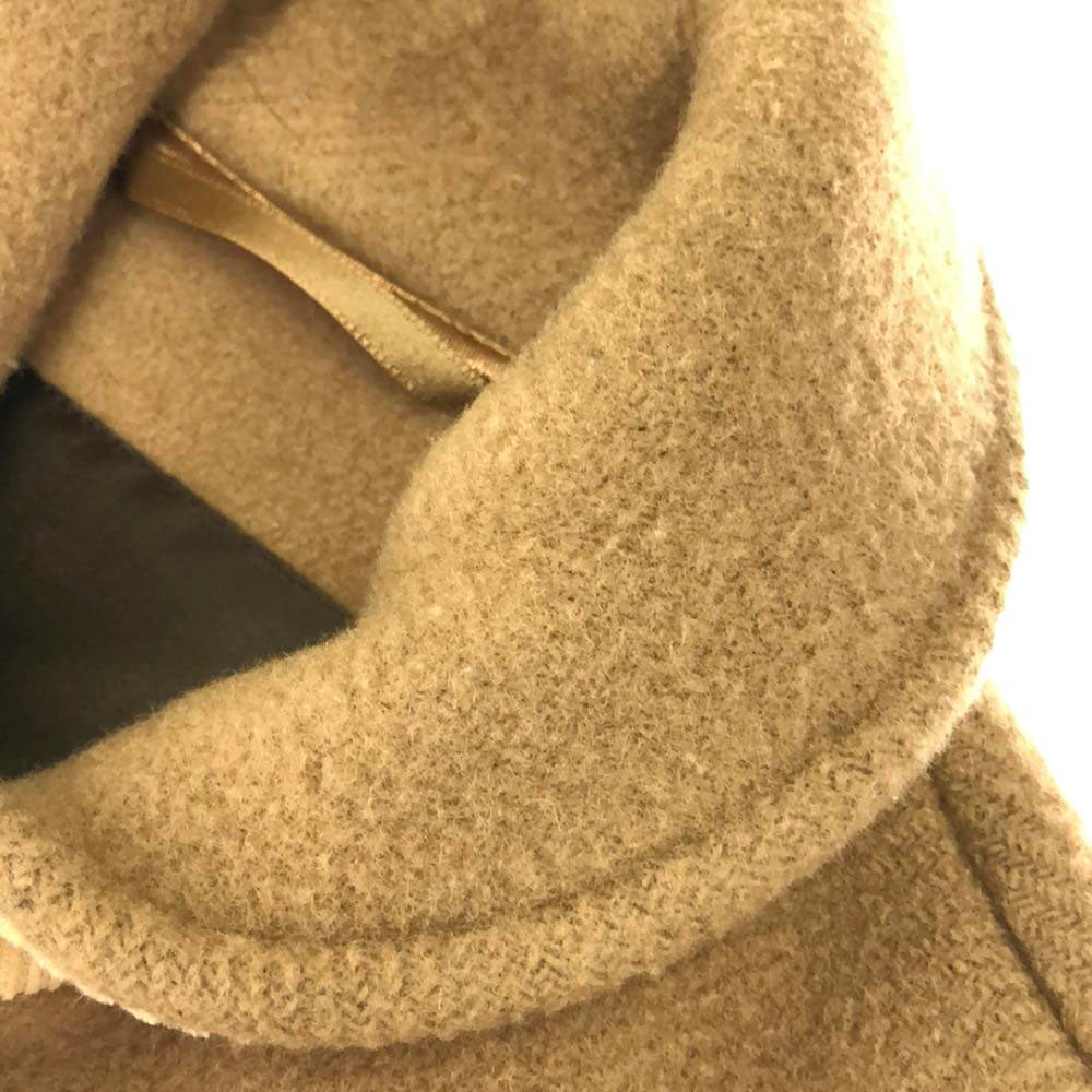 Mackintosh マッキントッシュ 英国製 ウールコート 34 ベージュ レディース