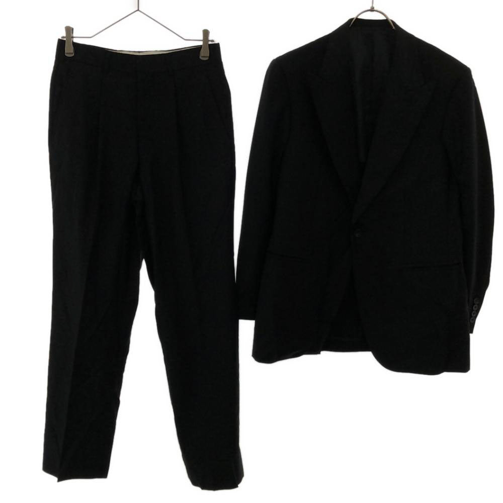 BURBERRY LONDON バーバリーロンドン 三陽商会 ウール スーツ 上下 セットアップ 46 ブラック メンズ