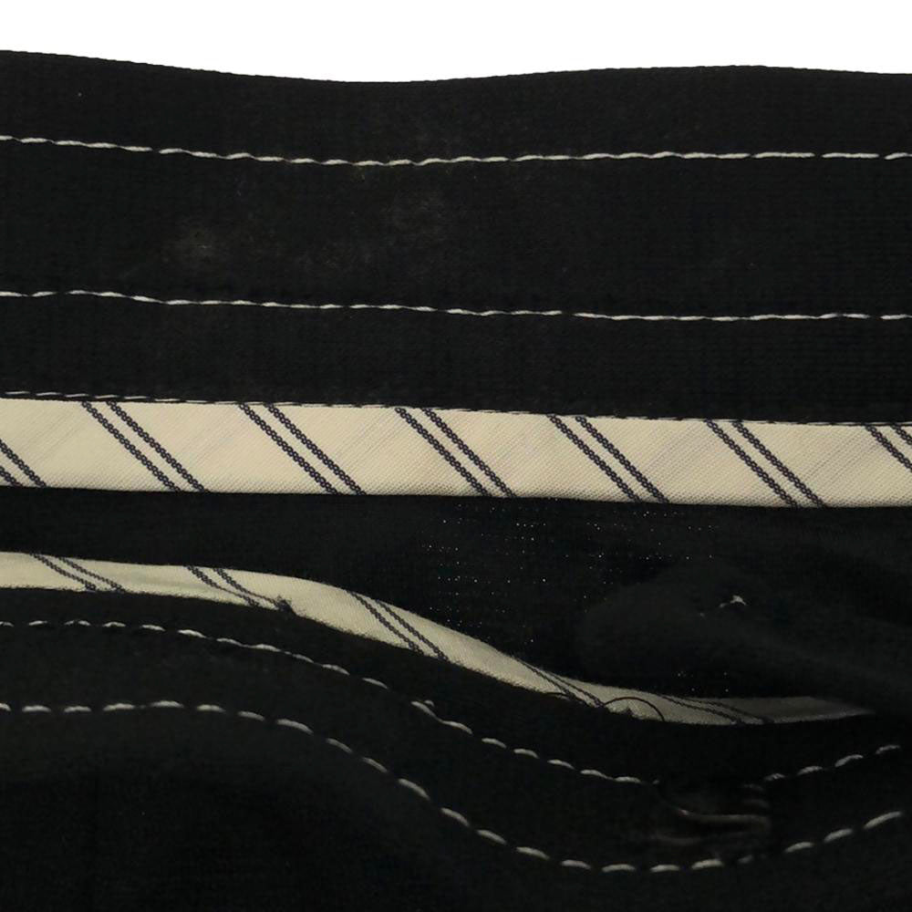 Aquascutum アクアスキュータム 日本製 ステッチ入り スカートスーツ 上下 セットアップ 11 ブラック ストレッチ入り スカート後ジップ レディース