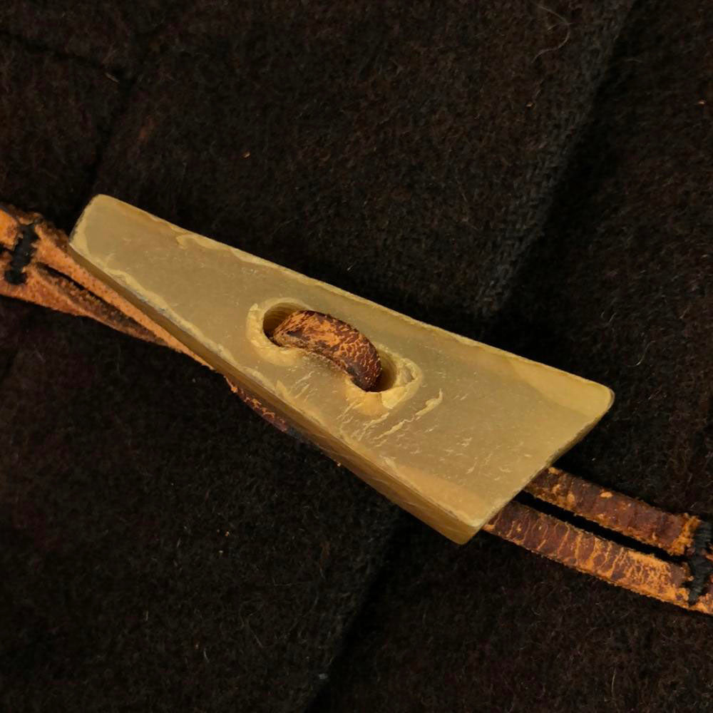 Gloverall グローバーオール 60s 70s イングランド製 ウールブレンド ヴィンテージ ダッフルコート 13 ブラウン キッズ