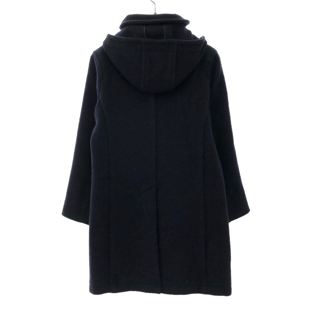 ダントン 日本製 ウールコート 34 ネイビー Danton レディース