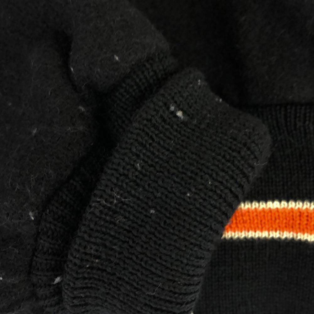 SKOOKUM スクーカム 刺繍 フード付き スタジャン ブラック セーラーカラー レディース