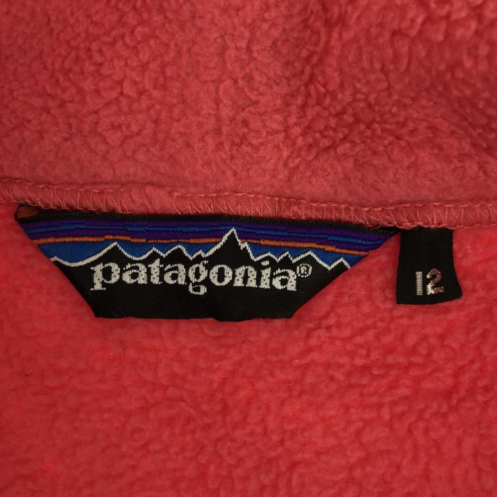 patagonia パタゴニア 90s USA製 オールド レジスターマーク フリースジャケット 12 ピンク アウトドア レディース