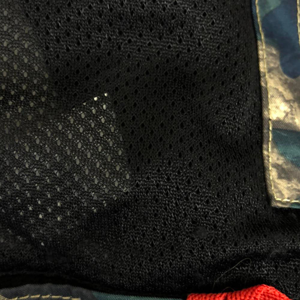 ボンファイア スノーボード 総柄 ワッペン ジャケット L グリーン系 裏メッシュ メンズ