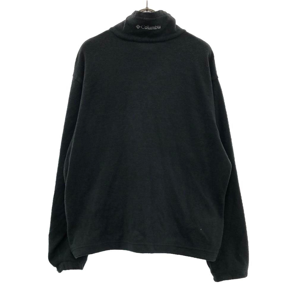 コロンビア　Columbia ジャケット　M コロンビア XM6861 ロゴ刺繍 フリースジャケット M ブラック系