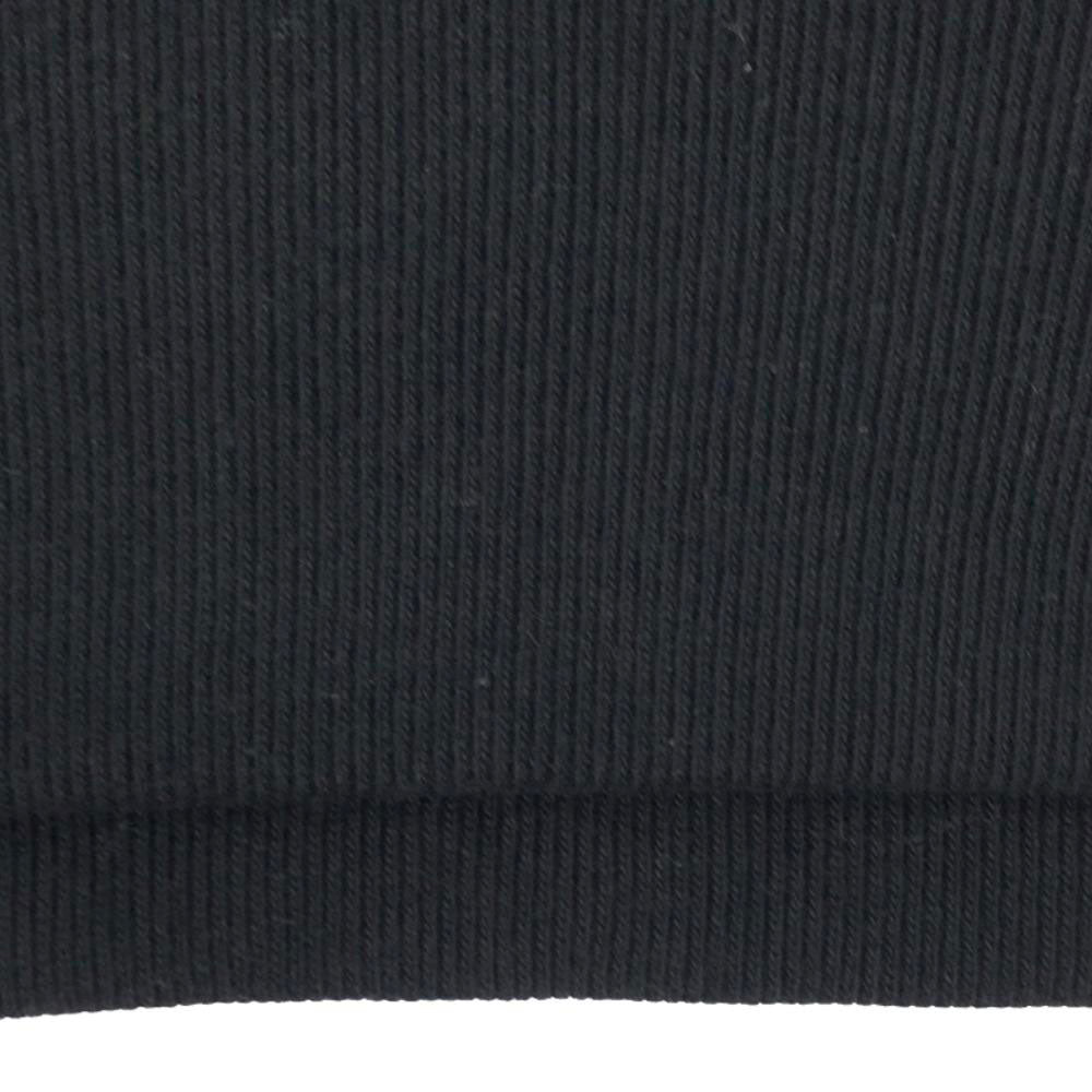 スタジオセブン 日本製 プリント 長袖 スウェットパーカー M ブラック STUDIO SEVEN バックプリント メンズ