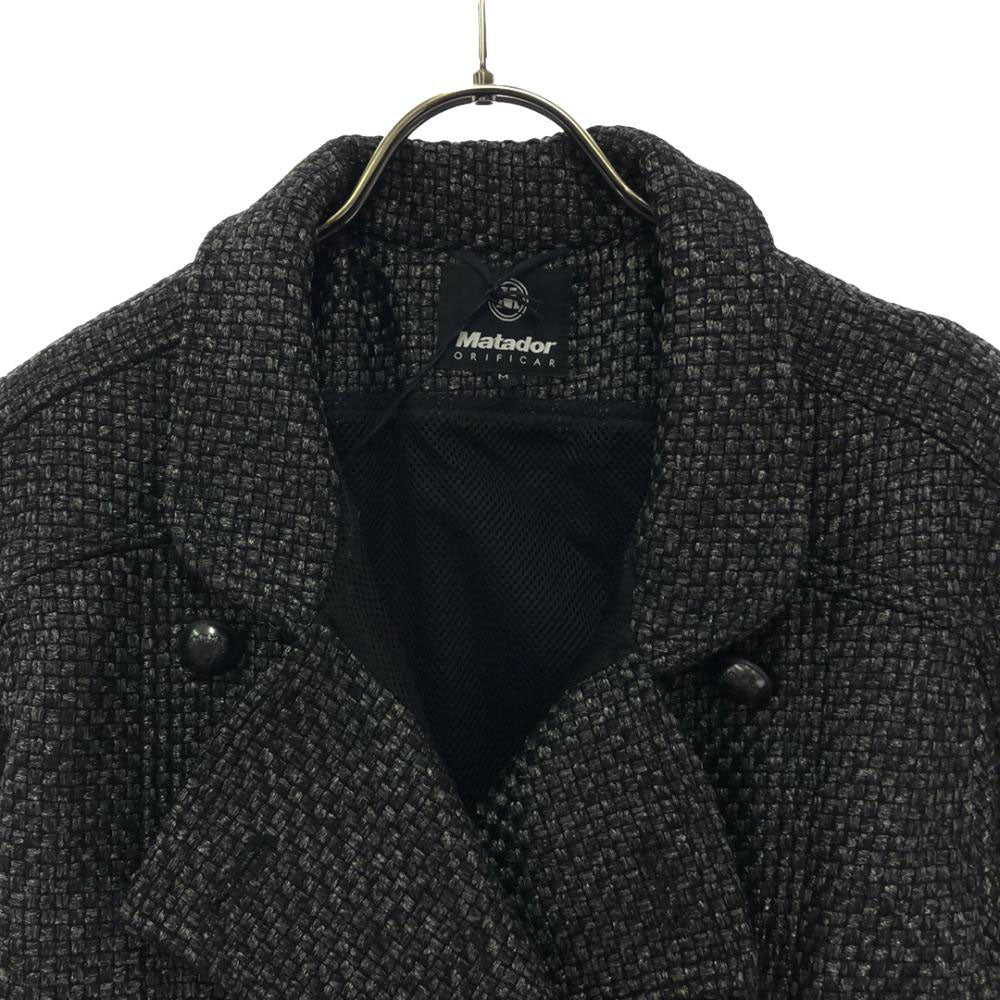 未使用 Matador マタドール ロングコート M ブラック系 裏メッシュ タグ付き レディース