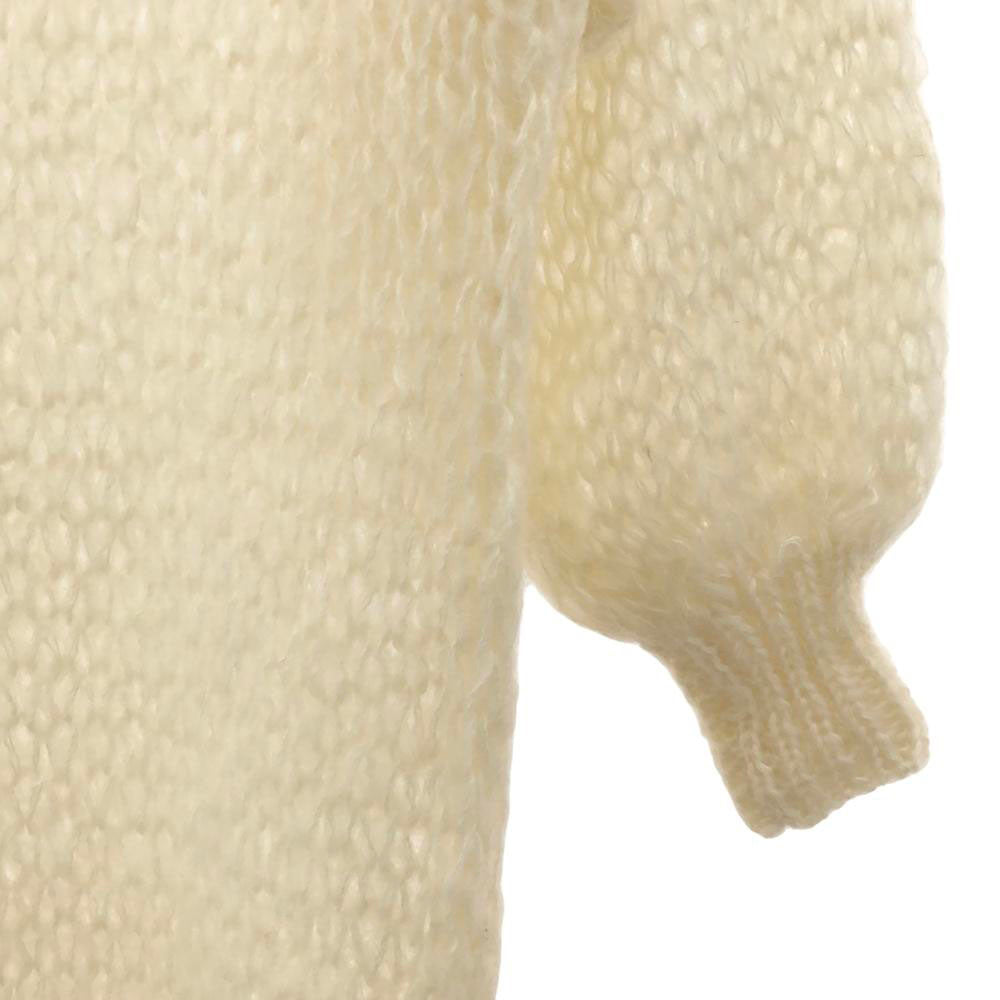 HYSTERICS ヒステリックス 未使用 モヘヤブレンド 長袖 ニット ワンピース FREE ホワイト タグ付き レディース