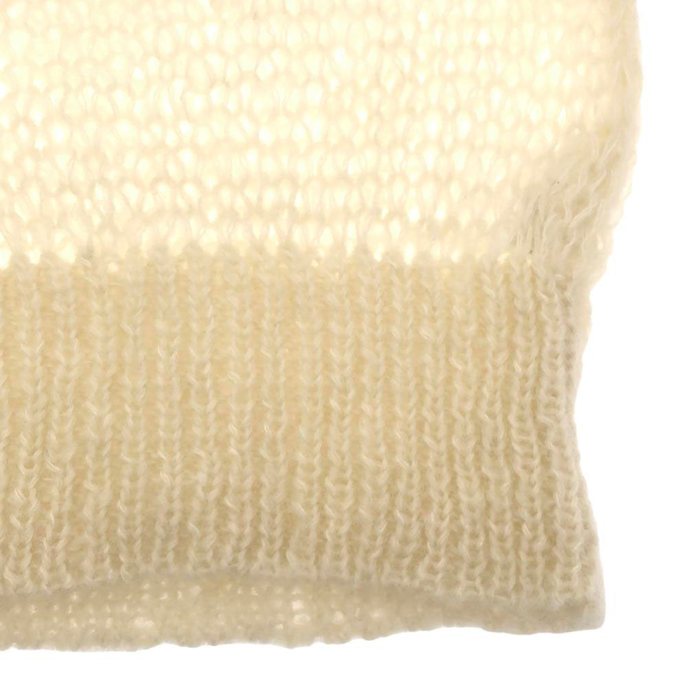 HYSTERICS ヒステリックス 未使用 モヘヤブレンド 長袖 ニット ワンピース FREE ホワイト タグ付き レディース