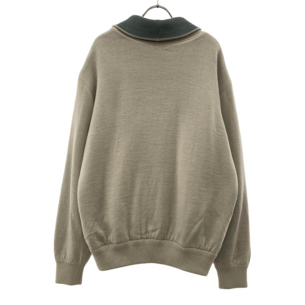 ミラショーンゴルフ 日本製 ゴルフ 長袖 リバーシブル カーディガン 4 ベージュ系 メンズ