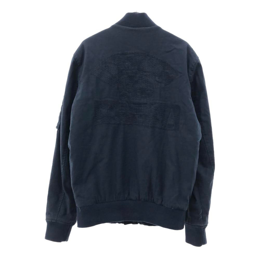 デウスエクスマキナ 刺繍 中綿ジャケット S ネイビー Deus Ex Machina メンズ