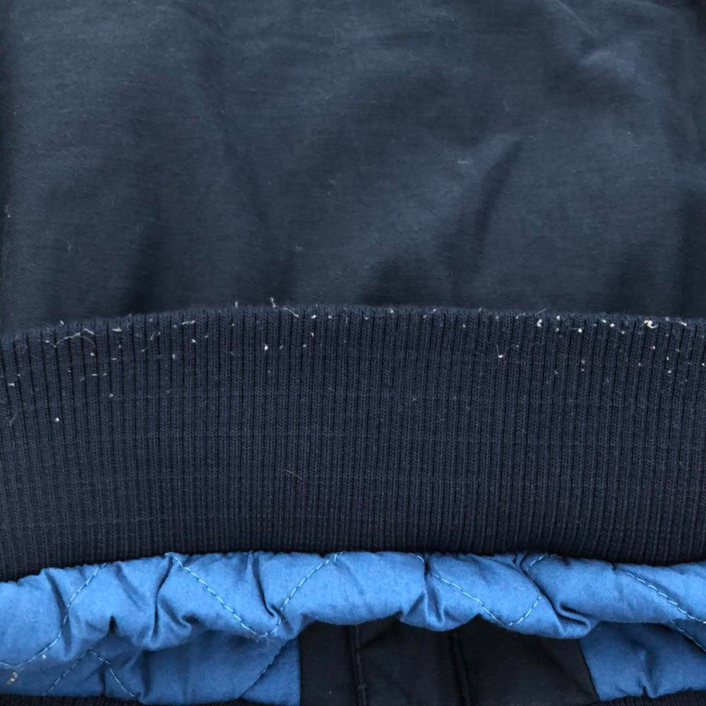 デウスエクスマキナ 刺繍 中綿ジャケット S ネイビー Deus Ex Machina メンズ