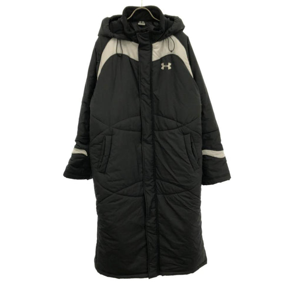 美品✨UNDER ARMOUR　アンダーアーマー　ベンチコート　LG　黒　中綿 UNDER ARMOUR ベンチコート LG ブラック UNDER ARMOURアンダー