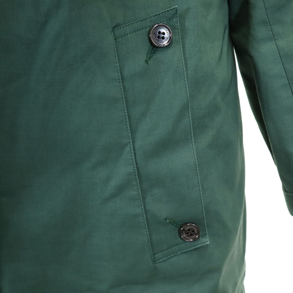 トラディショナルウェザーウェア フェイクファー ライナー付き ロングコート 34 グリーン Traditional Weatherwear レディース