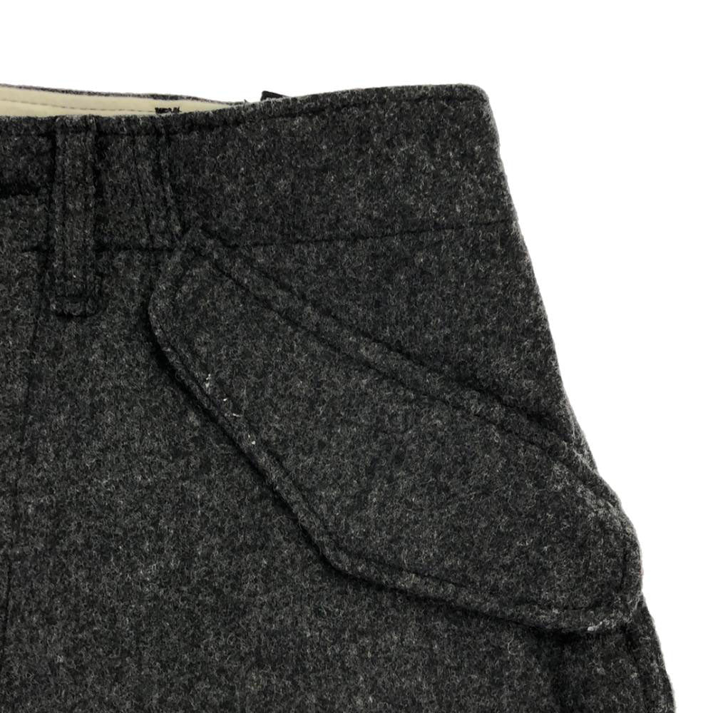 MASTER&CO. マスターアンドコー 日本製 裾絞り ウールパンツ XS グレー レディース