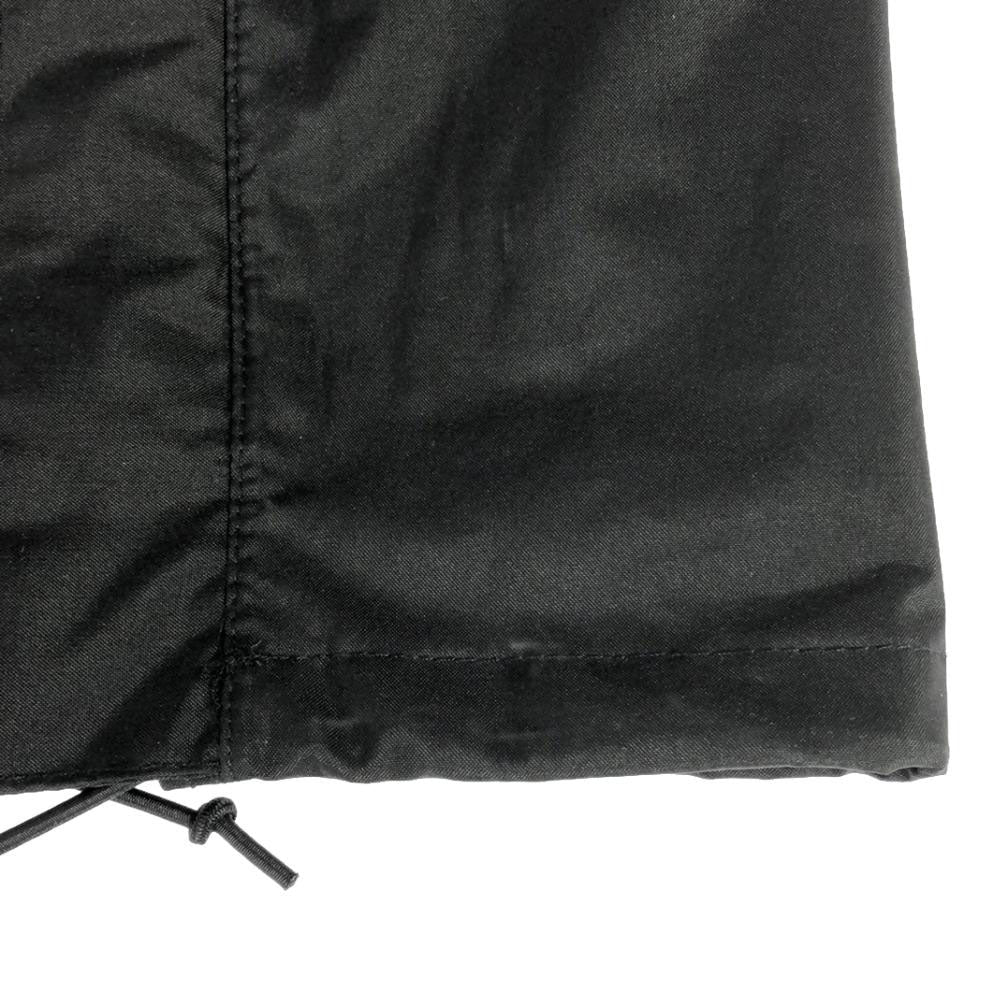 オンヨネ ロゴ刺繍 フード付き スポーツジャケット 上下 セットアップ L レッド系×ブラック 裾マジックテープ レディース