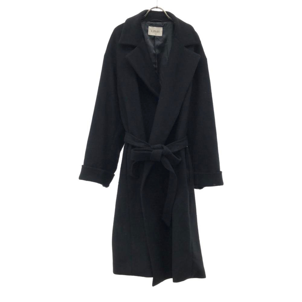 リノー 日本製 チェスターコート 2 ブラック メンズ