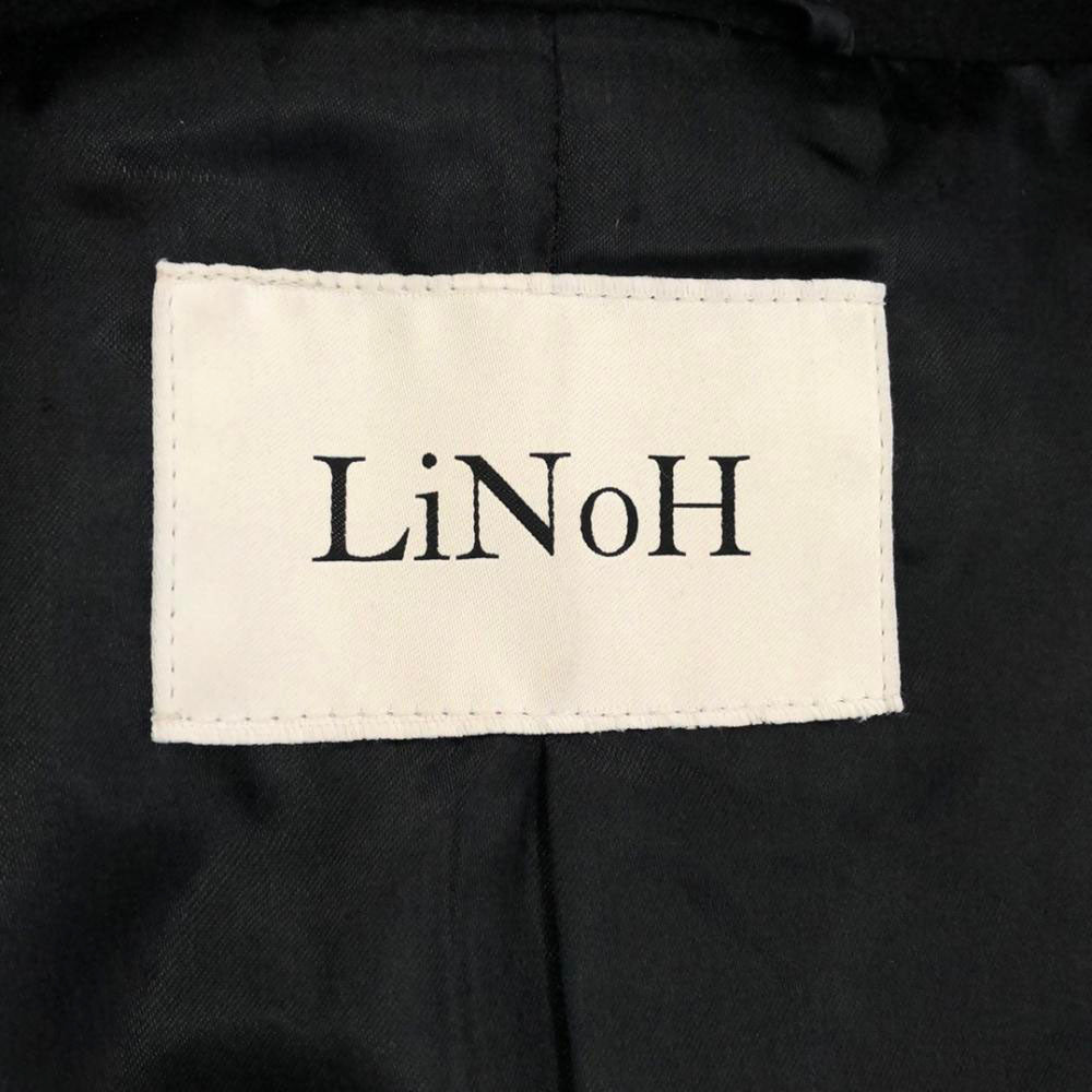 リノー 日本製 チェスターコート 2 ブラック メンズ