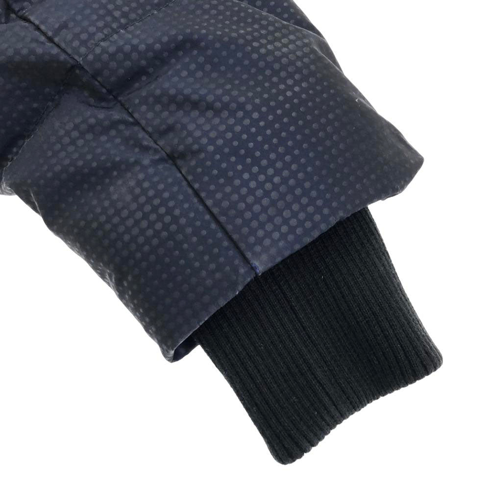 ARMANI EXCHANGE アルマーニ エクスチェンジ ドット柄 ダウンコート S ネイビー レディース