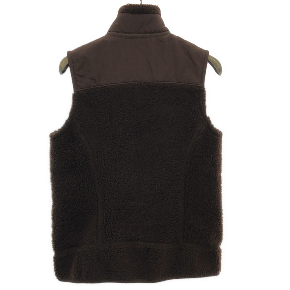 patagonia フリースベスト ブラウン レトロx ベスト S 09年製 ナチュラル ブラウン パタゴニア