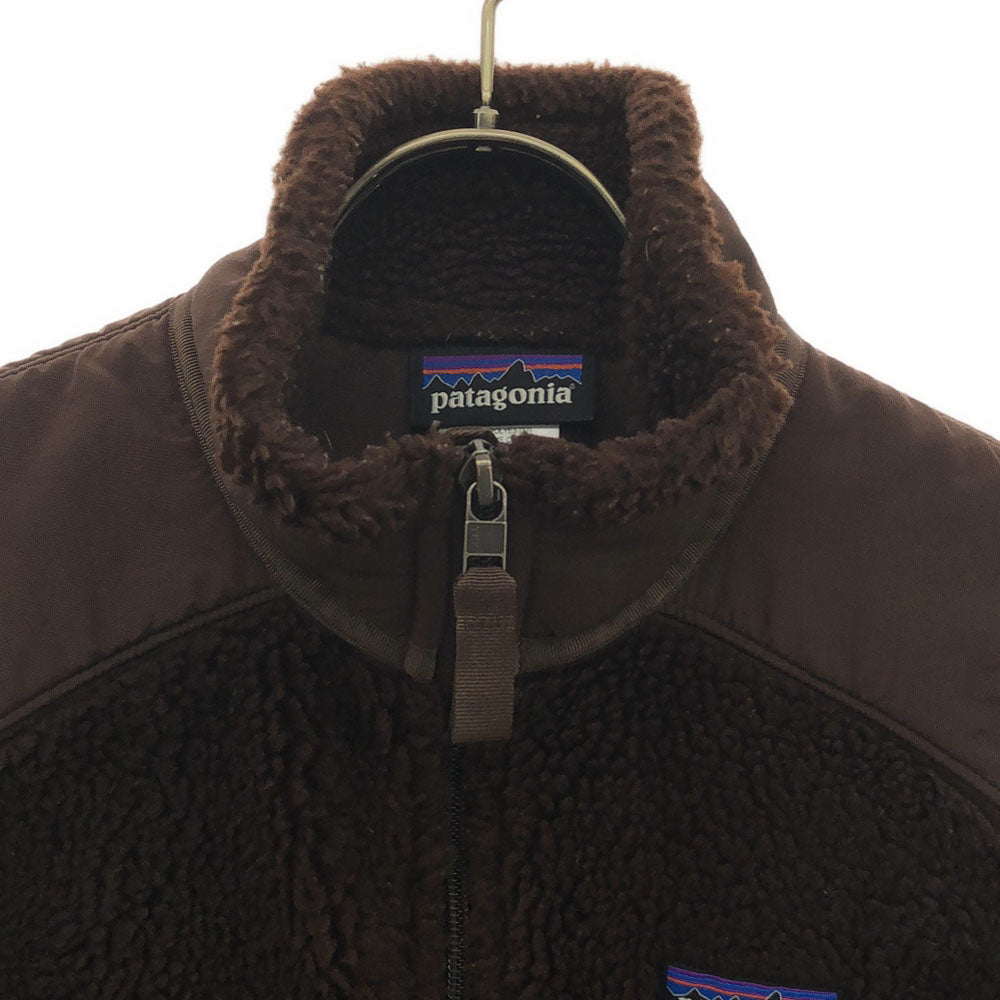 patagonia パタゴニア 23081FA14 フリース ベスト S ブラウン アウトドア 裏メッシュ レディース