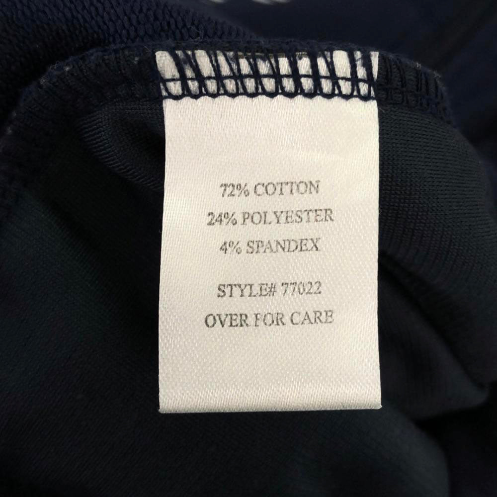 Name. ネーム プリント 長袖 スウェット ジップジャケット L ネイビー バックプリント メンズ