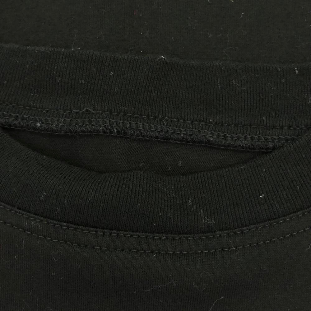 ネイプ 日本製 KAWANO TENDERPERSON ロゴプリント 長袖 Tシャツ 2 ブラック ロンT バックプリント メンズ