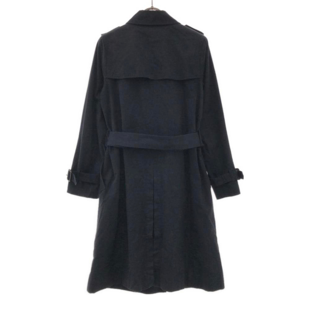 MACKINTOSH PHILOSOPHY マッキントッシュフィロソフィー 三陽商会 トレンチコート 38 ネイビー 裏地チエック レディース