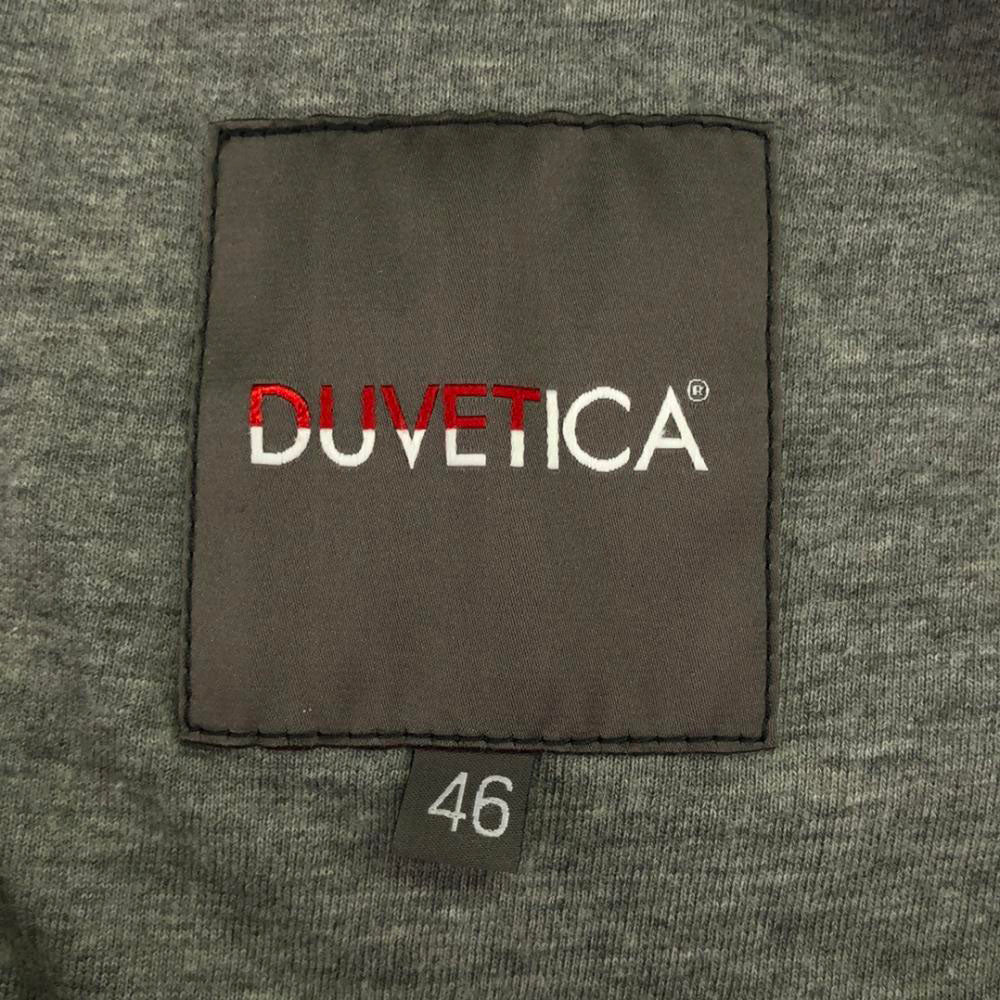 DUVETICA デュベティカ フード付き ダウンジャケット 46 カーキ ポケッタブル 裏地綿 メンズ