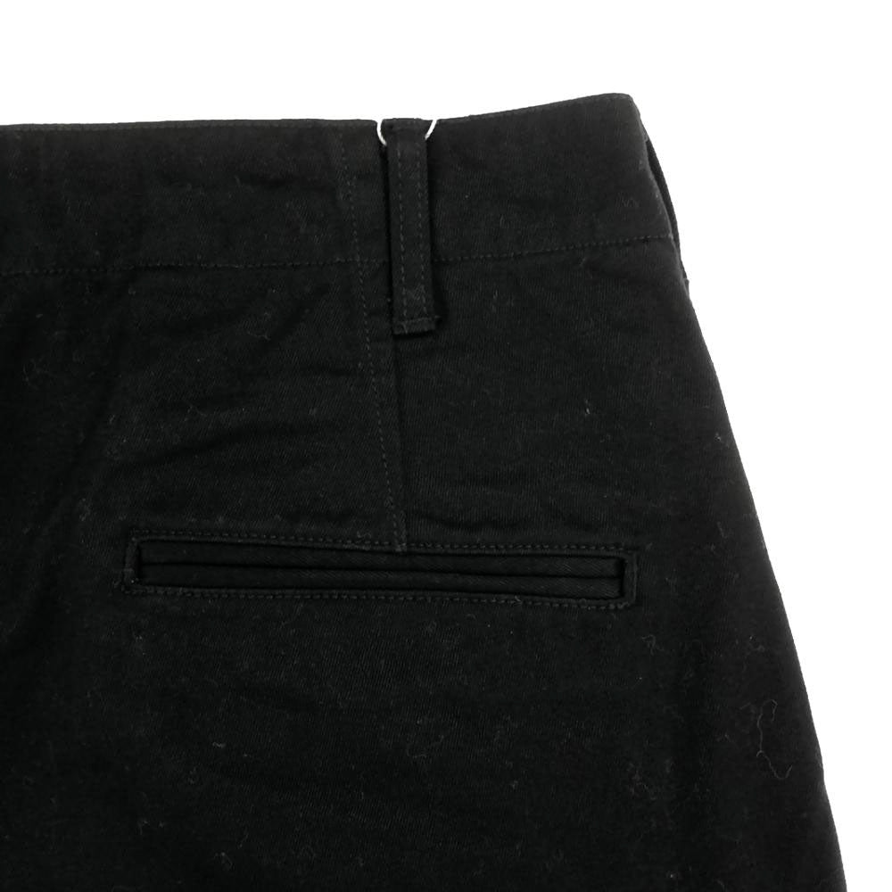 未使用 BEAMS LIGHTS ビームスライツ 日本製 コットンパンツ L ブラック タグ付き ボタンフライ メンズ