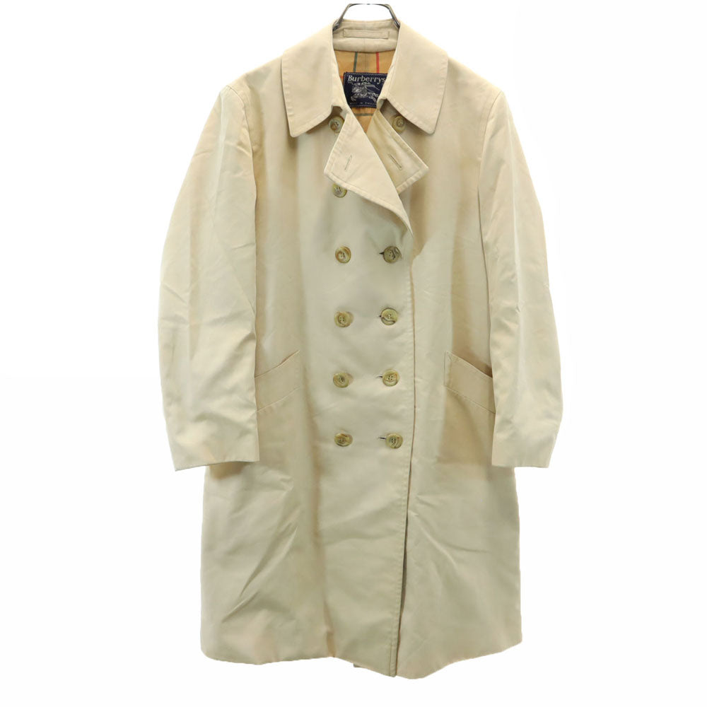 Burberrys バーバリーズ 90s 英国製 オールド トレンチコート ベージュ 裏チェック柄 レディース