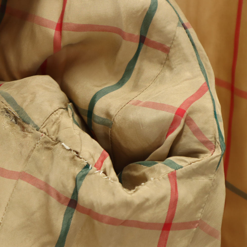 Burberrys バーバリーズ 90s 英国製 オールド トレンチコート ベージュ 裏チェック柄 レディース