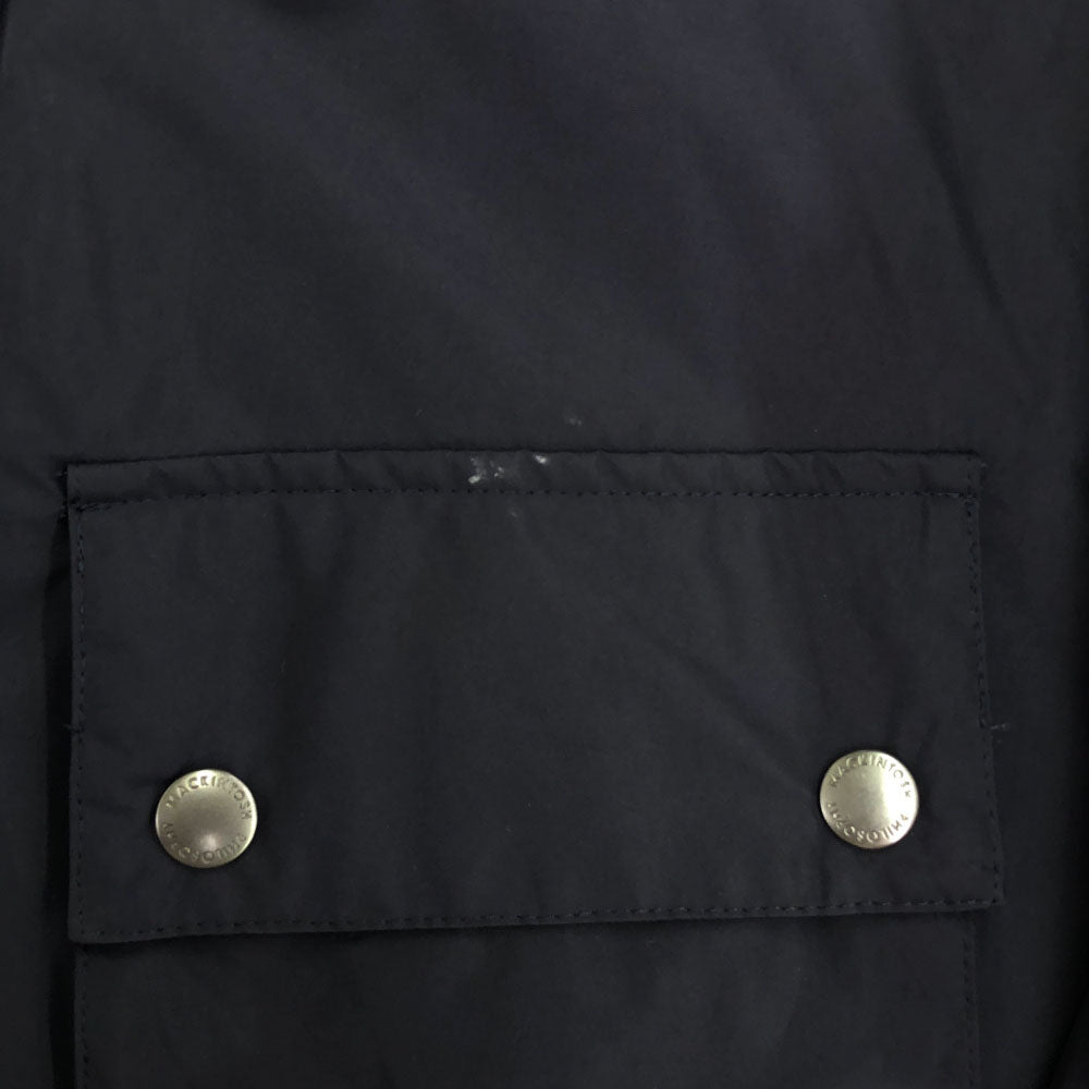 MACKINTOSH PHILOSOPHY マッキントッシュフィロソフィー 三陽商会 ジップジャケット 38 ネイビー フード付 メンズ