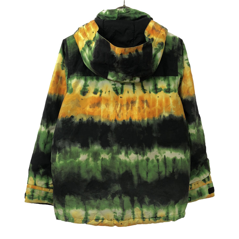 BURTON バートン ロゴワッペン スキー フード付き ジップ ウェア M グリーン系 スノーボード キッズ