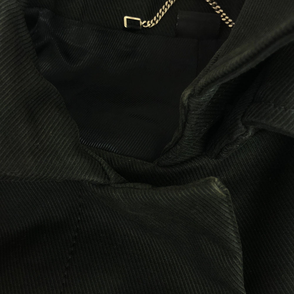 VIKTOR & ROLF ヴィクター＆ロルフ イタリア製 ステンカラーコート 40 ブラック レディース