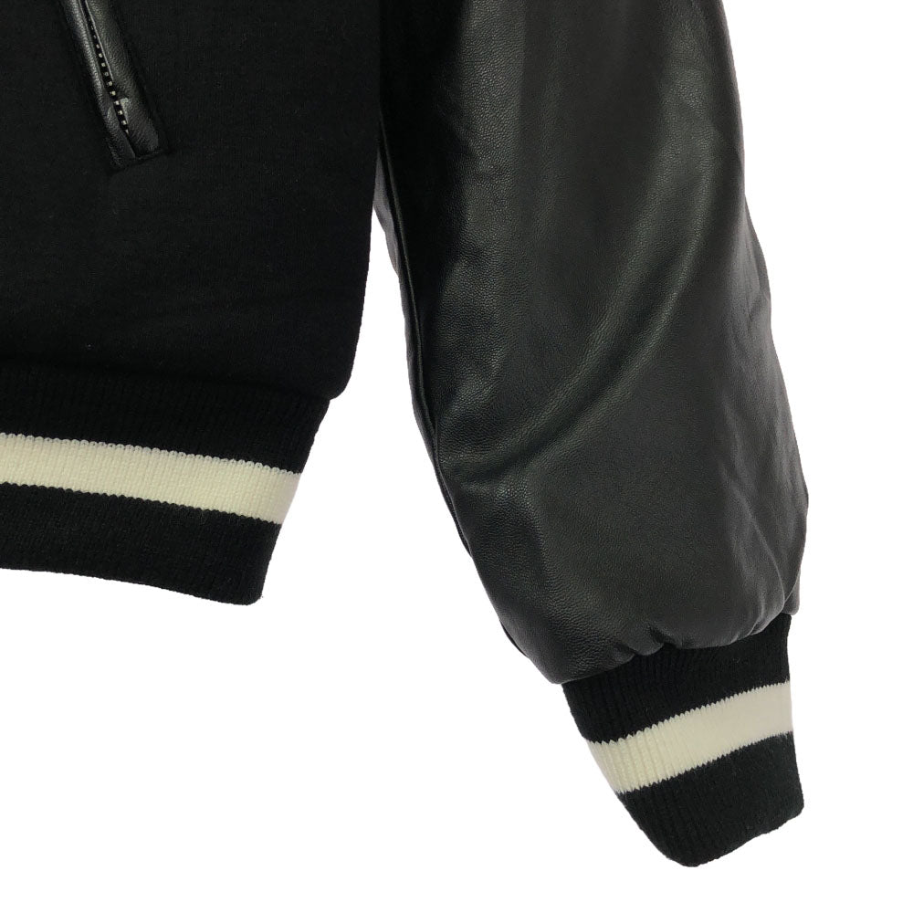 JOHN RICHMOND リッチモンド フード付き スタジャン 16 ブラック系 裏キルティング 中綿 メンズ