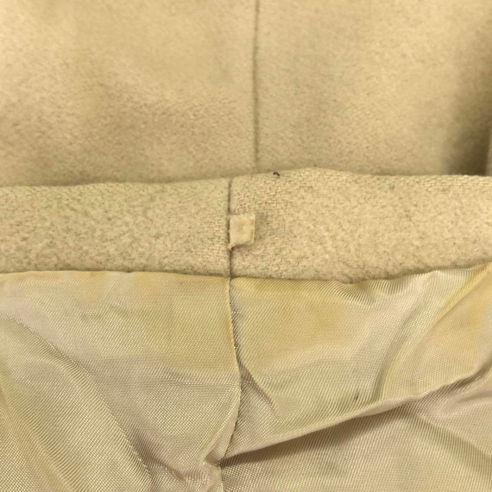 Burberrys Blue label バーバリーズブルーレーベル 90s ウールブレンド オールド ステンカラーコート 38 ベージュ レディース