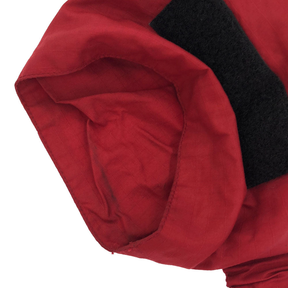 TOMMY HILFIGER トミーヒルフィガー 90s オールド フラッグタグ ライナー付き ナイロンジャケット S レッド ダブルファスナー メンズ