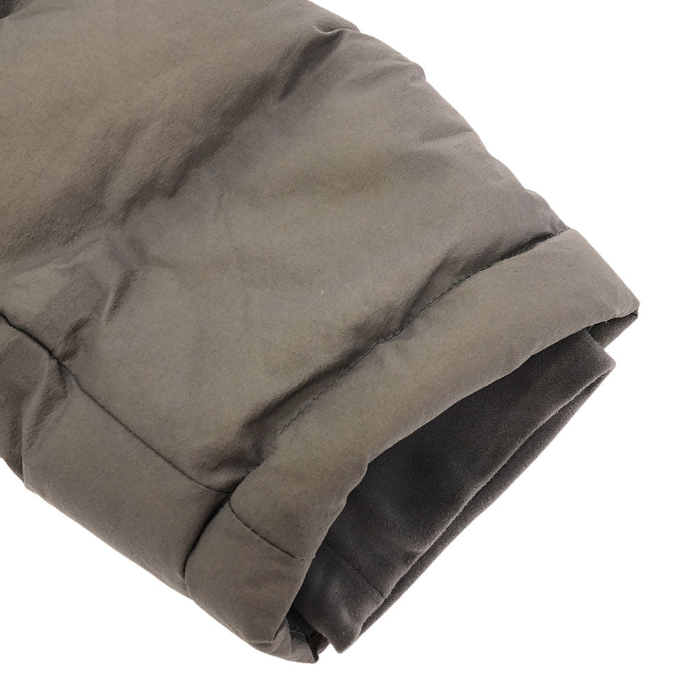 UNIQLO ユニクロ シームレス ダウンジャケット S グレー ダブルジップ メンズ