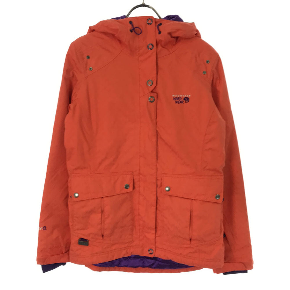 MOUNTAIN HARDWEAR マウンテン ハードウェア 中綿ジャケット XS サーモンピンク系 ナイロンジャケット サムホール レディース