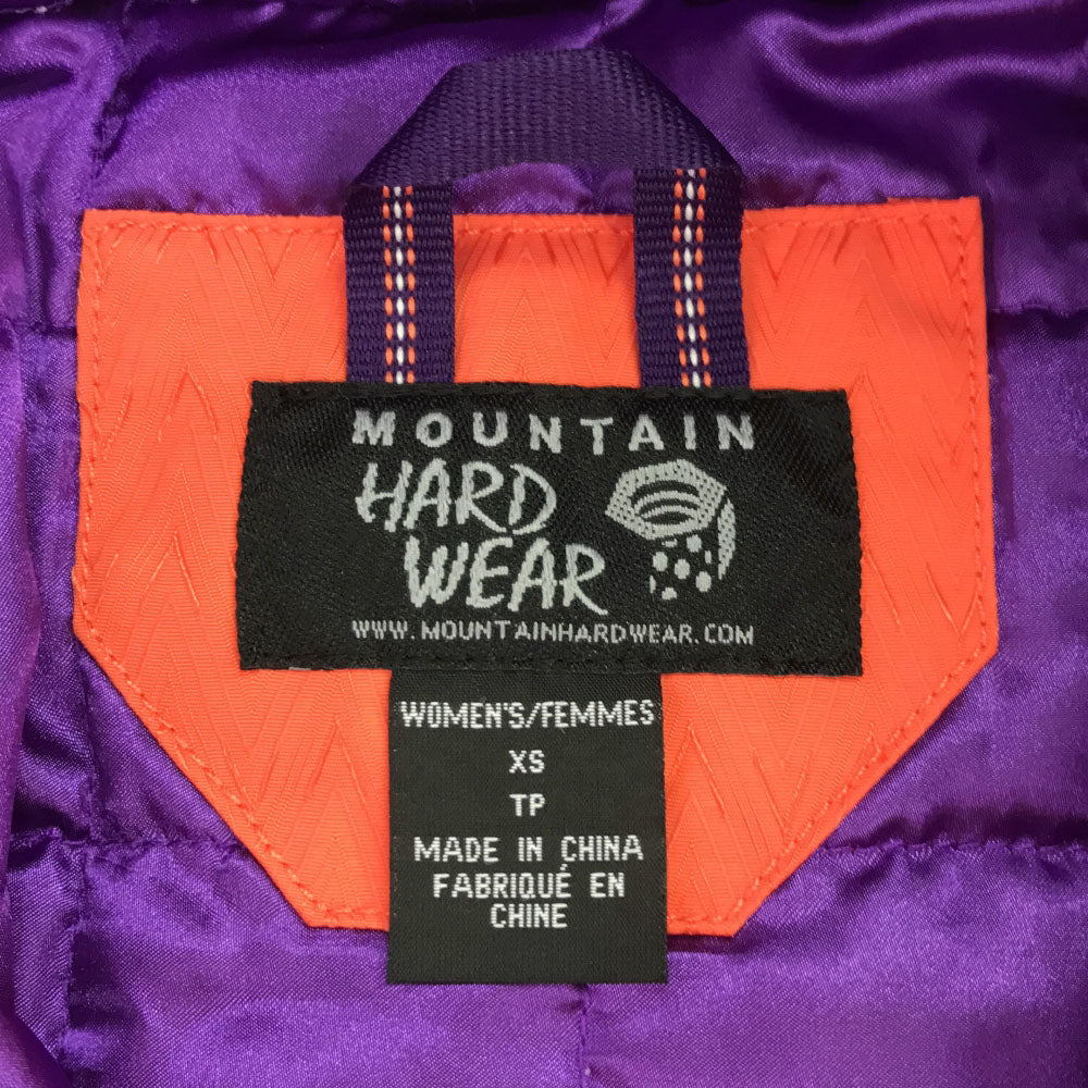 MOUNTAIN HARDWEAR マウンテン ハードウェア 中綿ジャケット XS サーモンピンク系 ナイロンジャケット サムホール レディース