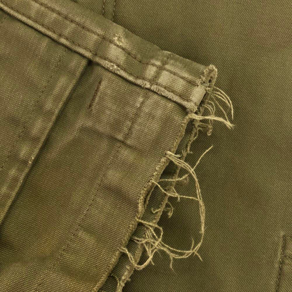 GERMAN MILITARY ドイツ軍 80s ヴィンテージ フード付 ミリタリージャケット 170/180-100 カーキ メンズ