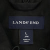 ランズエンド トレンチコート L ネイビー LANDS' END ベルト付 レディース