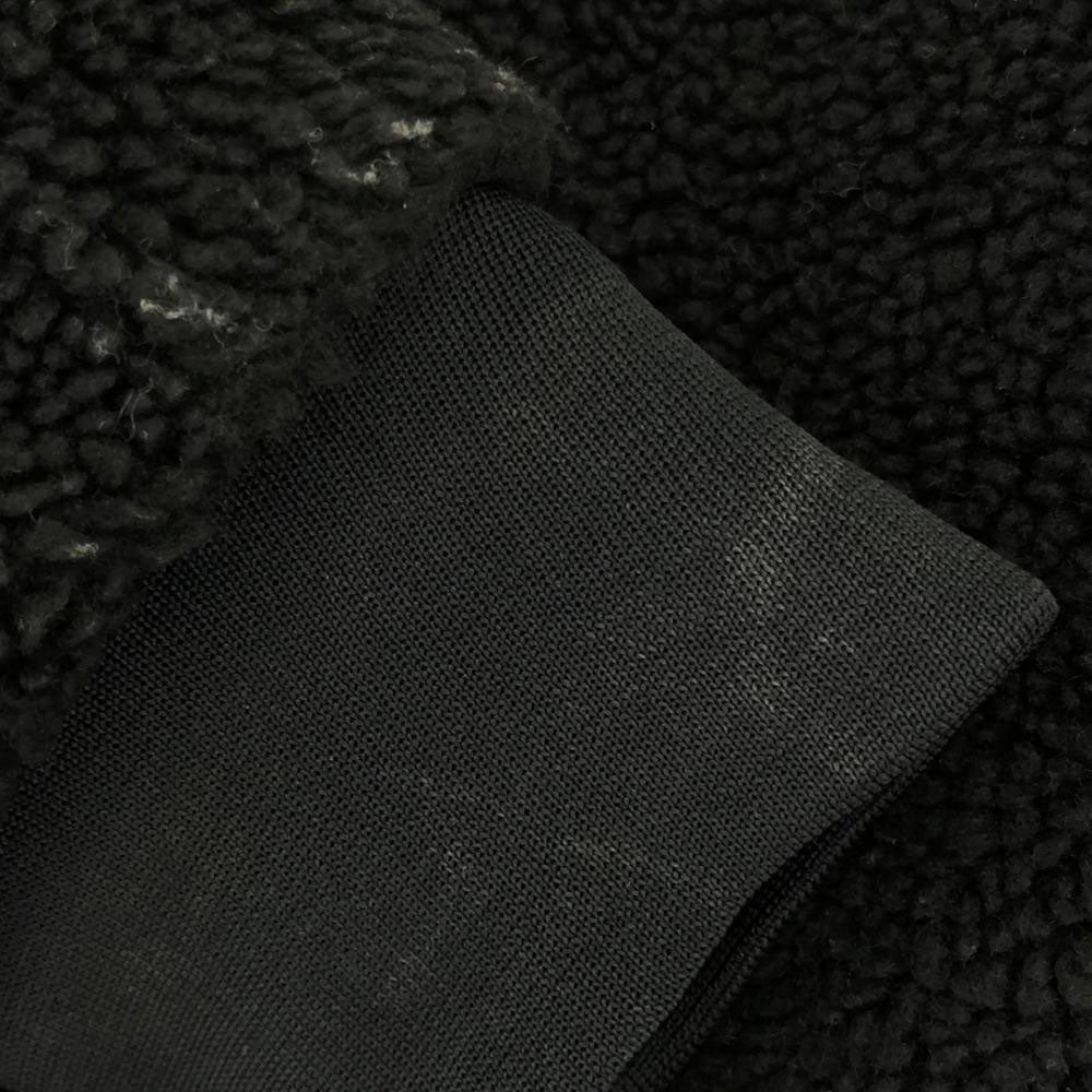 ナイキ ビッグスウッシュ リバーシブル ボアジャケット L ブラック NIKE ブルゾン メンズ