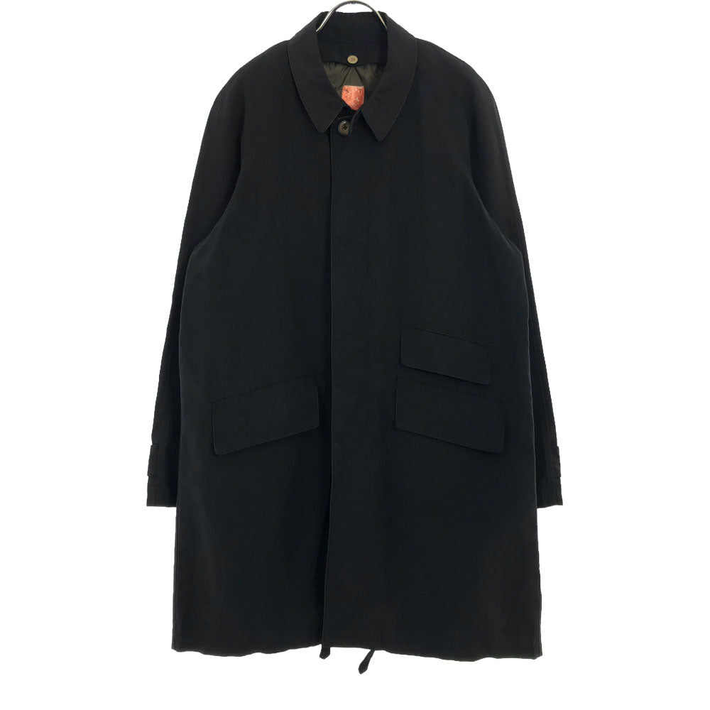 KATO カトー ステンカラーコート M ブラック メンズ