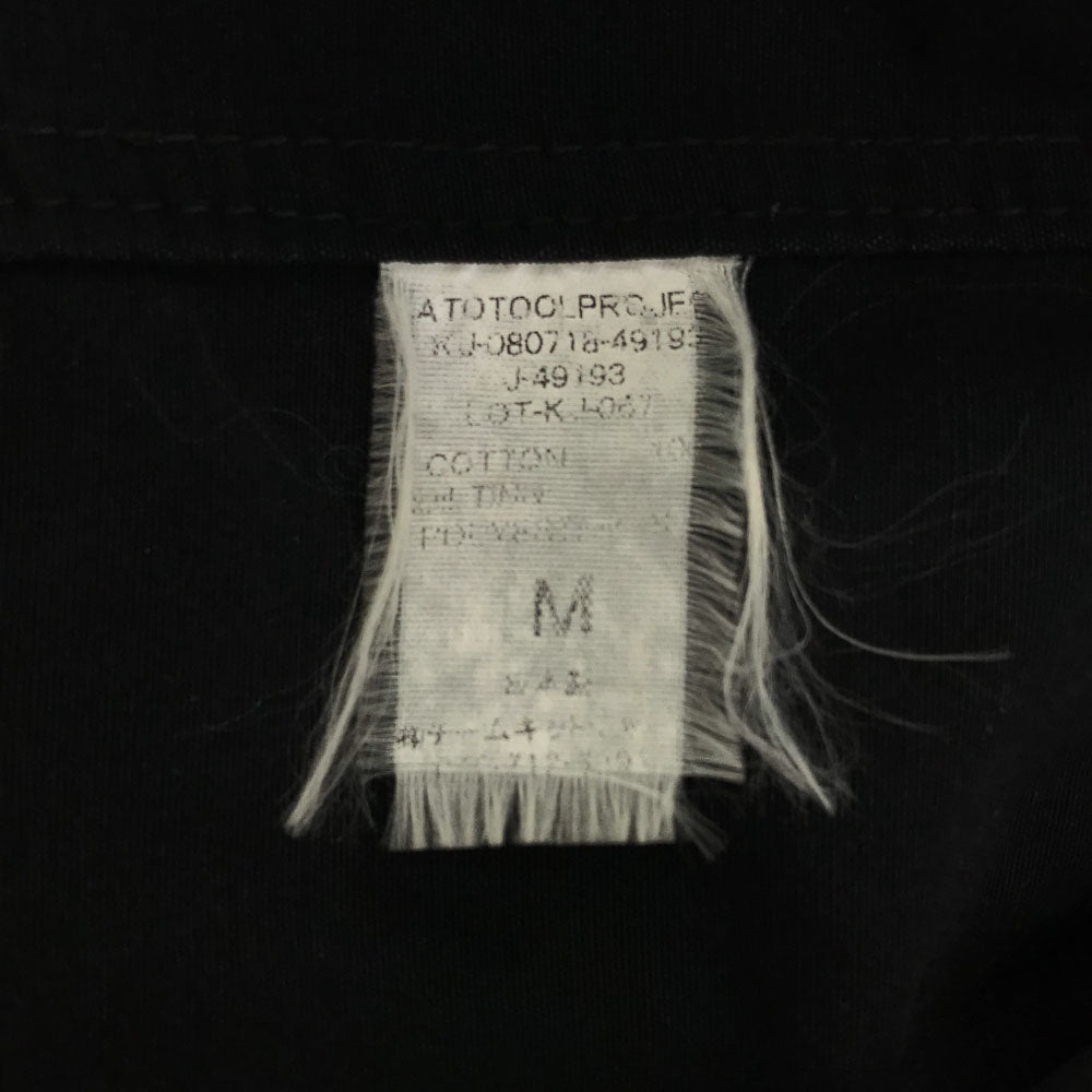 KATO カトー ステンカラーコート M ブラック メンズ