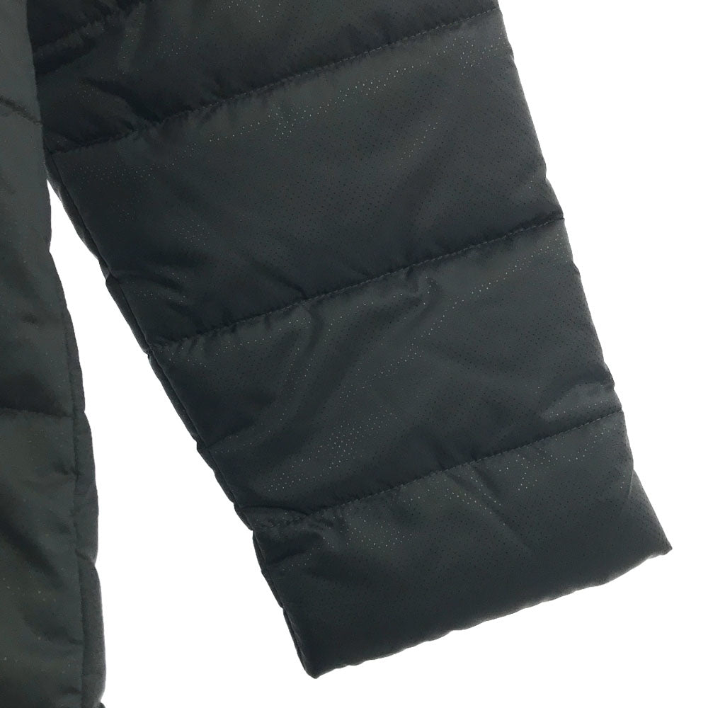 未使用 プーマ ロゴ刺繍 パッデド コート M ブラック PUMA 中綿 スポーツウェア レディース